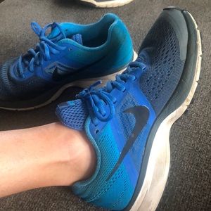 Nike air plus running shoes.